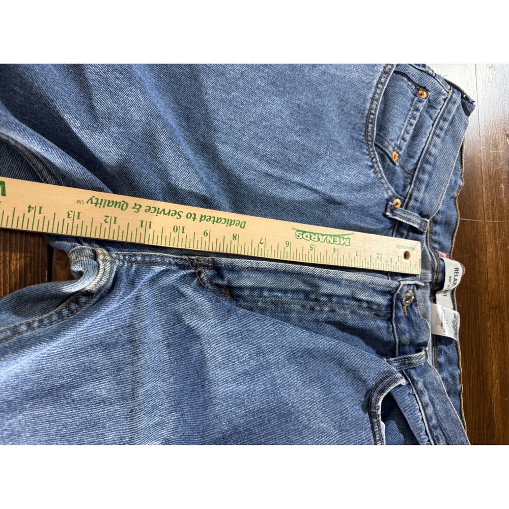 Levis‎ 550 Relaxed Fit Mens Jeans 38x30 Blue Denim Medium Wash 00550-4891 - Picture 12 of 14